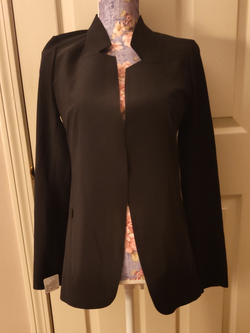 Athleta Black Open-Front Women's Blazer